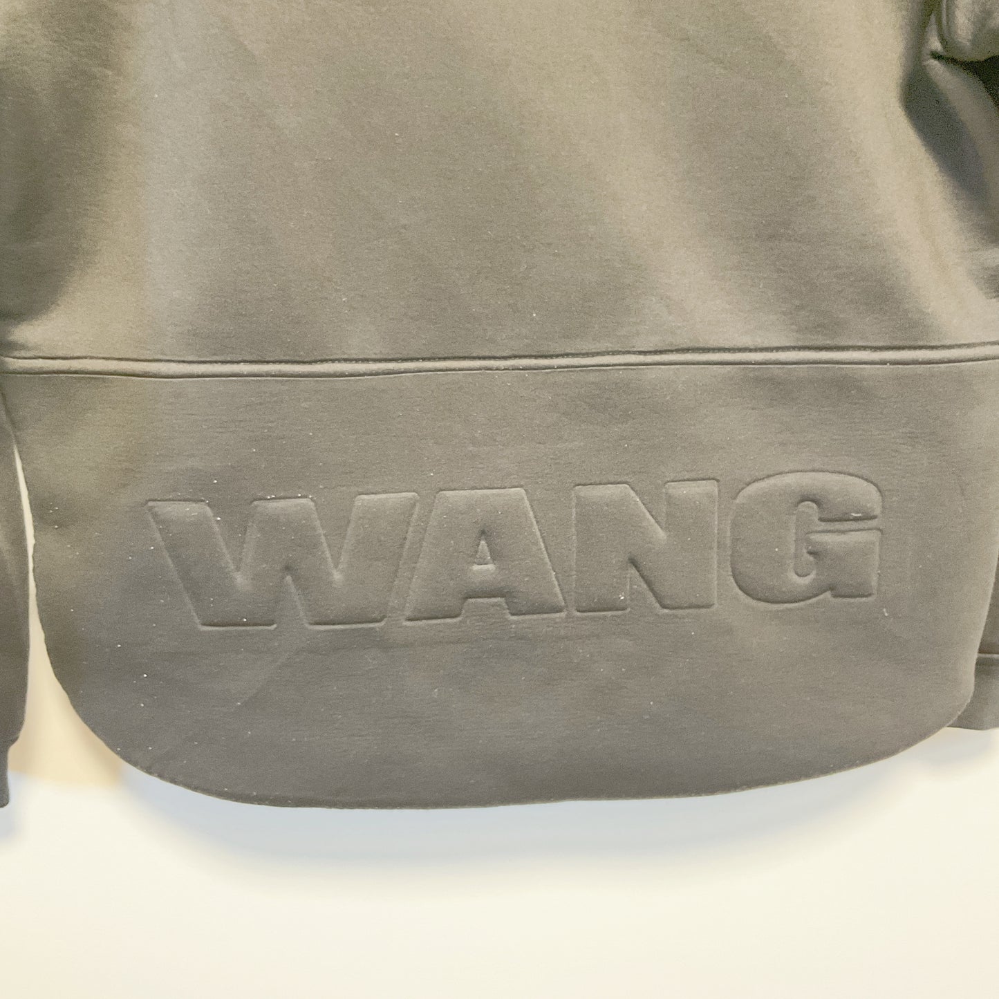 Alexander Wang - Scuba Black Hoodie Zip Jacket