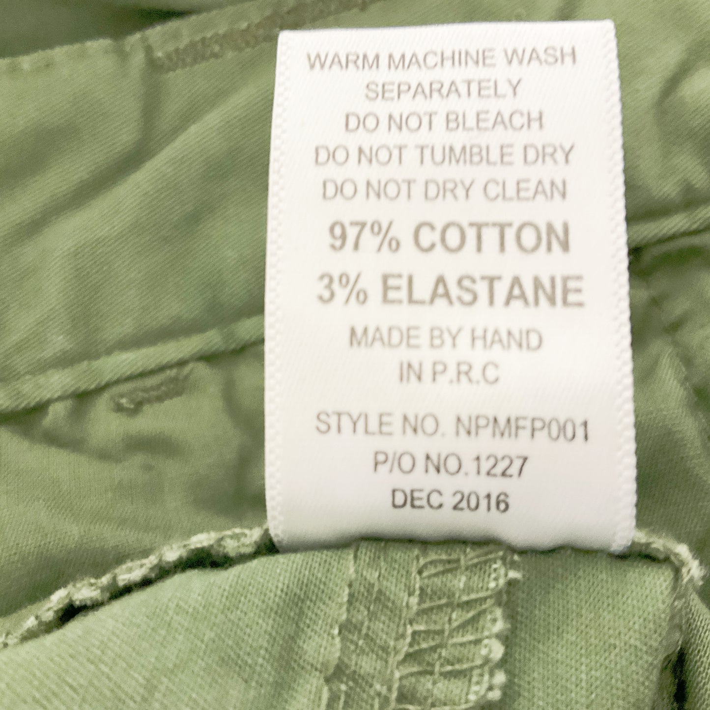 Nena & Pasadena - Men's Green Jeans