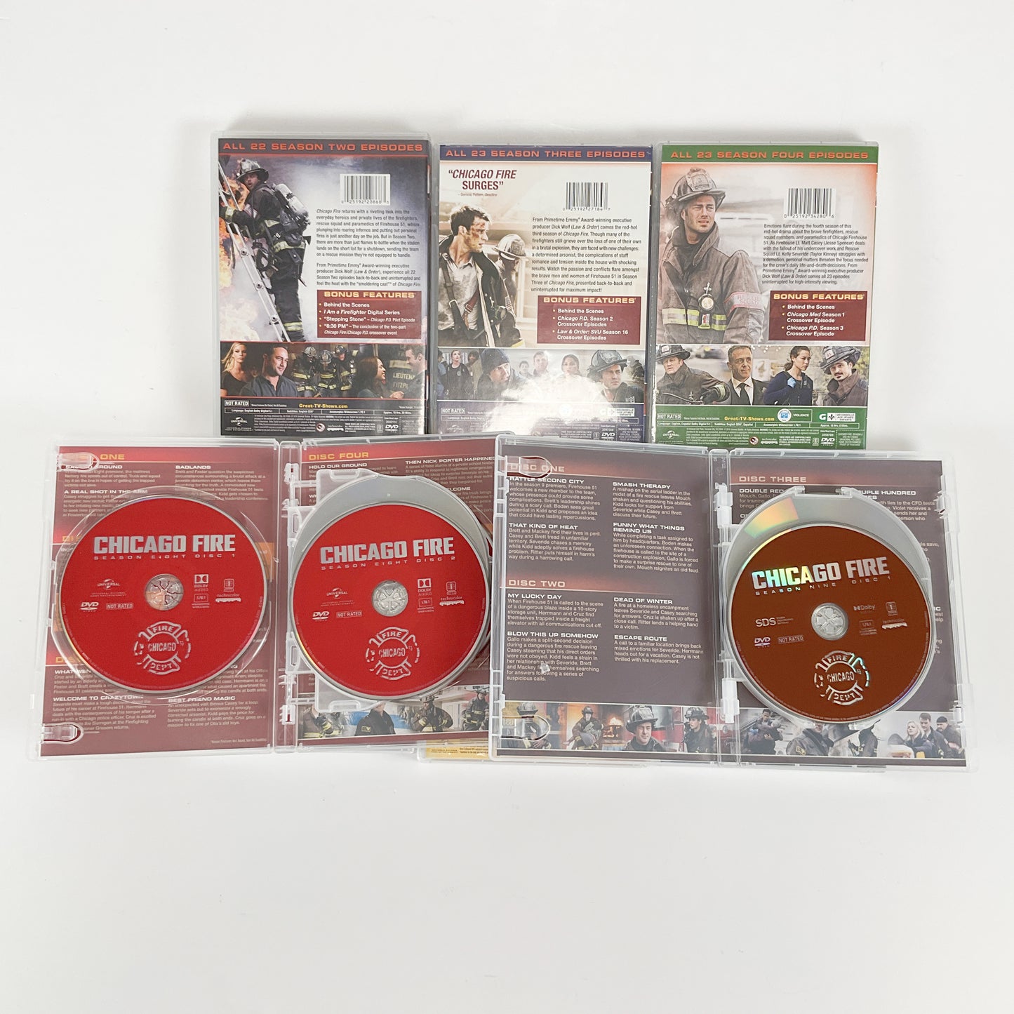 Chicago Fire: Seasons 2-9 DVD