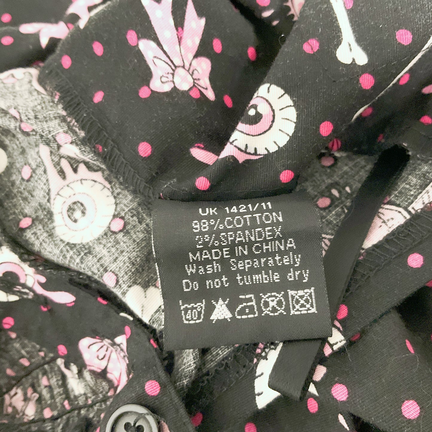 Hell Bunny - Printed Puff Dress