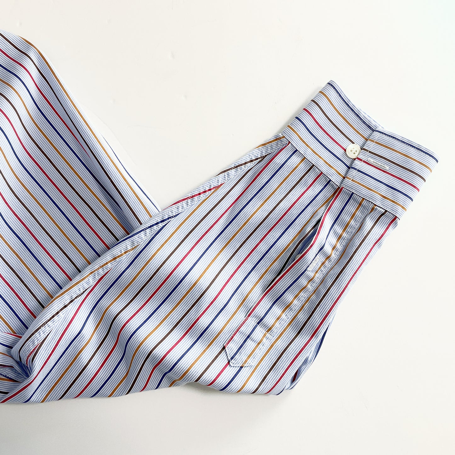 R.M. Williams - Light Blue Striped Shirt