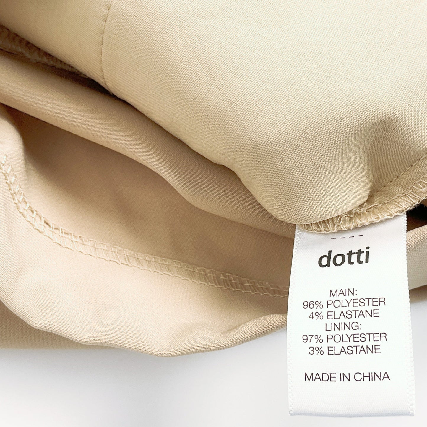 Dotti - Beige Belted Shorts