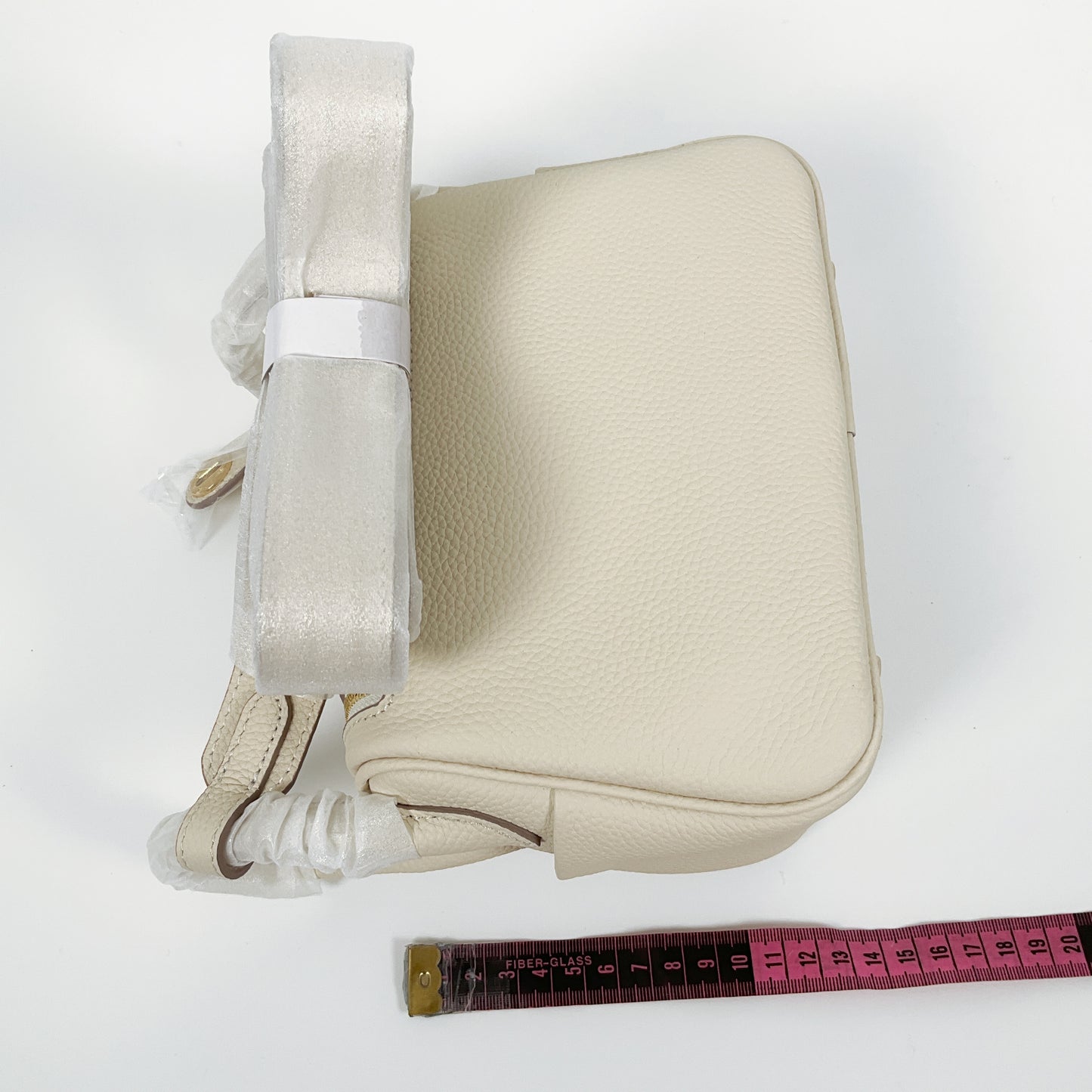 ITAMOOD - Elegant Cream Leather Handbag