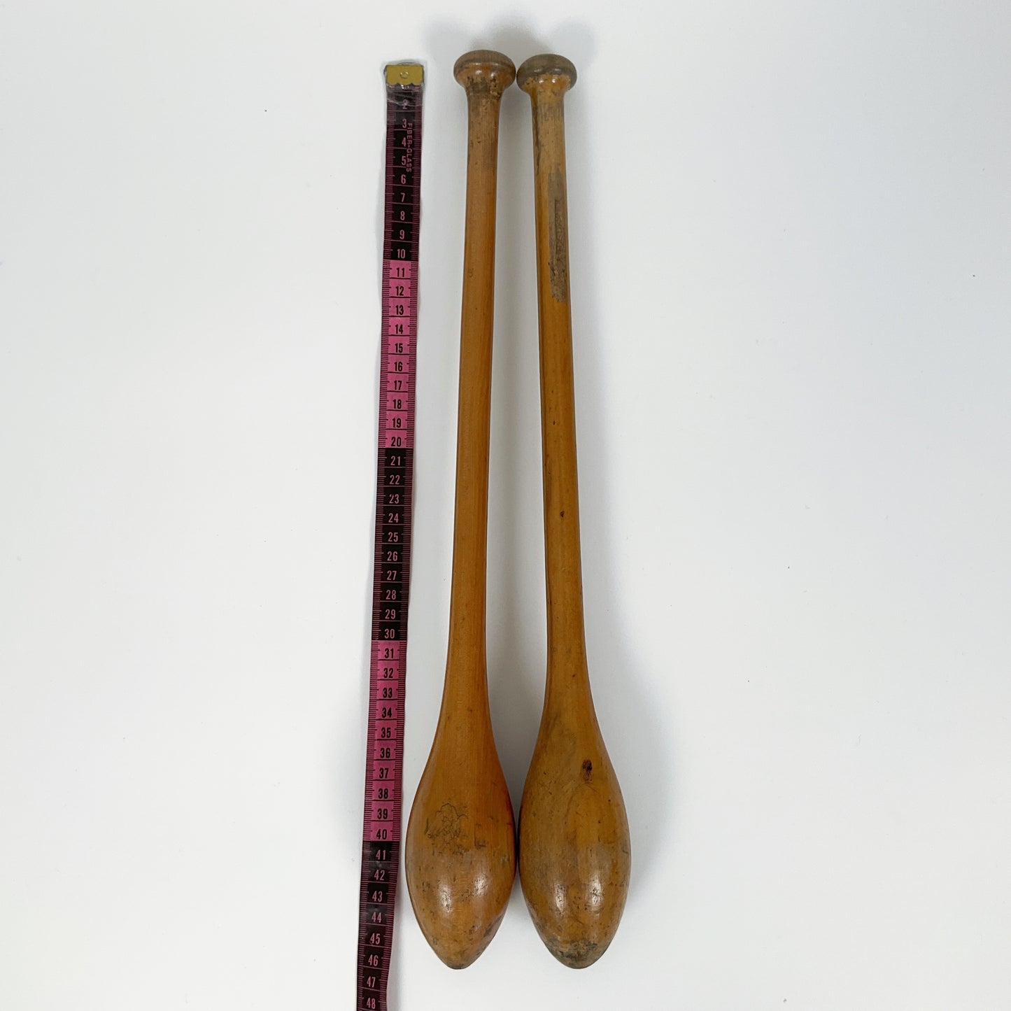 Vintage Wooden Juggling Clubs