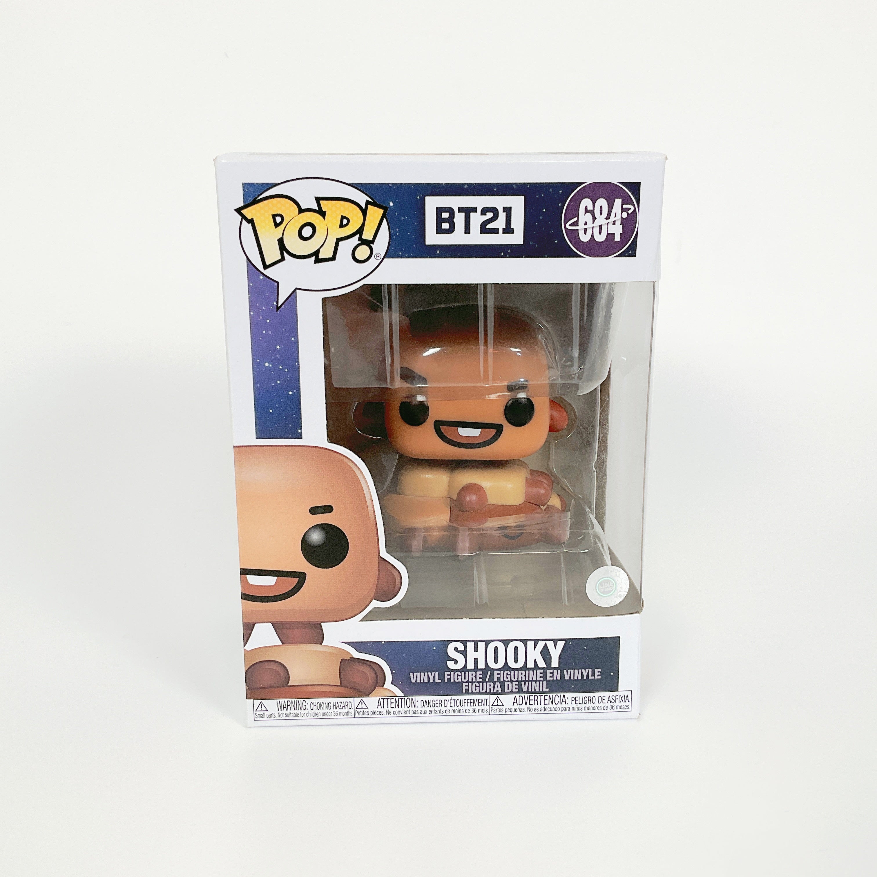 【新品未開封】Funko POP! BT21 SHOOKY 684 フィギュア Funko Pop - BT21 Shooky 684 Vinyl Figure – SPCA Op Shops