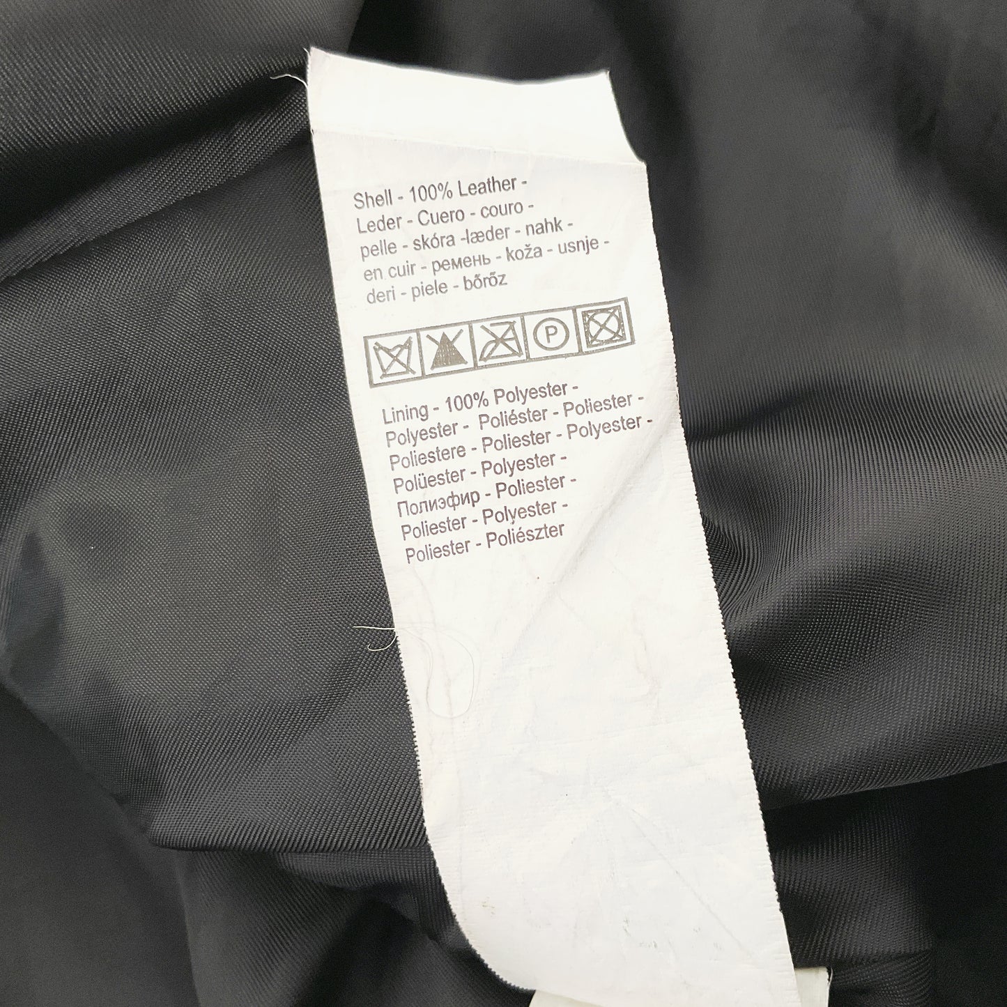 Vero Moda women's real leather skirt