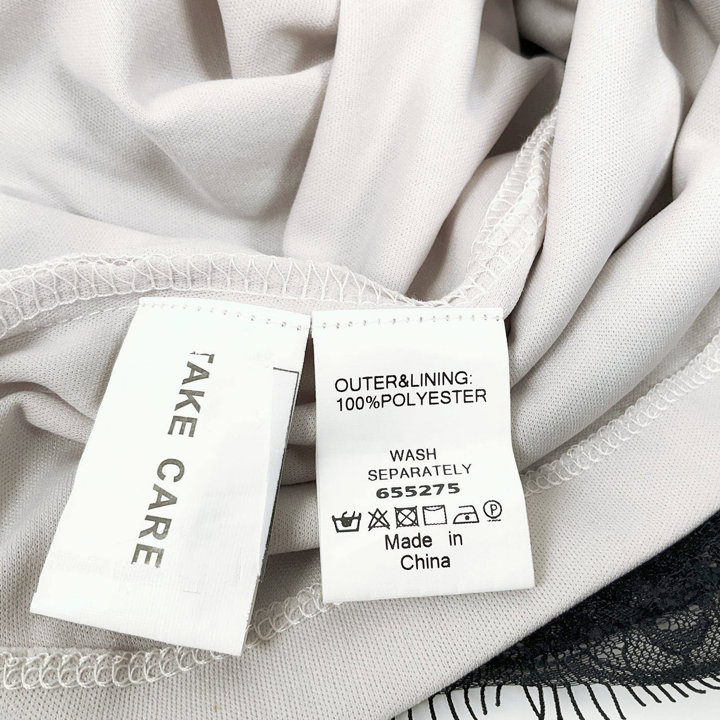 STAXS - Stunning black lace mini dress