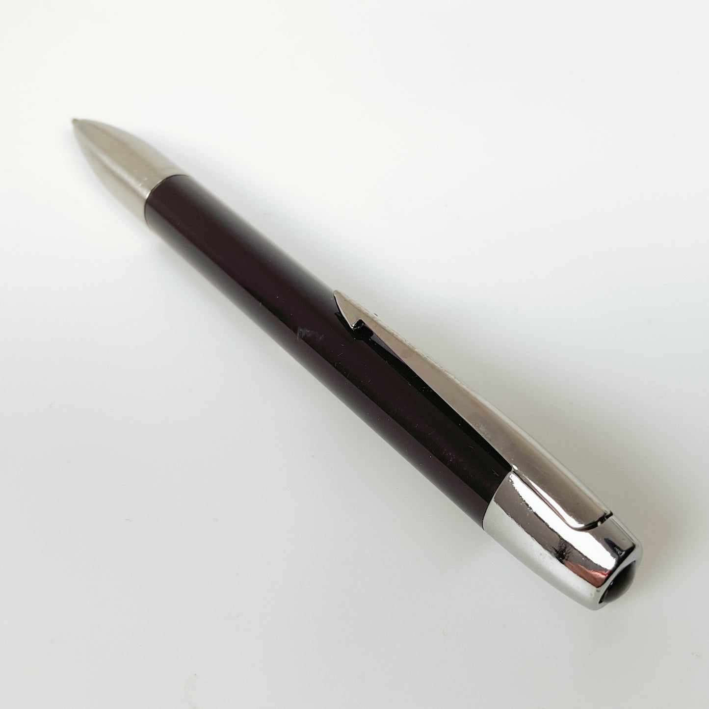 Parker IM Profile Crystal Dark Brown Resin Ballpoint Pen