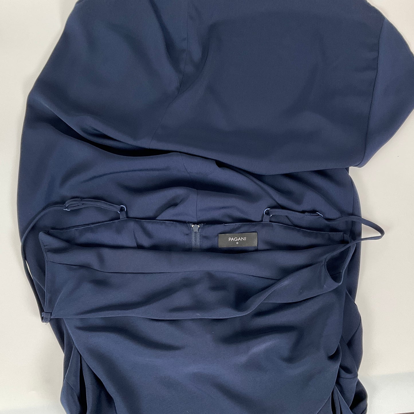 Pagani - Blue Midi Cowl Dress