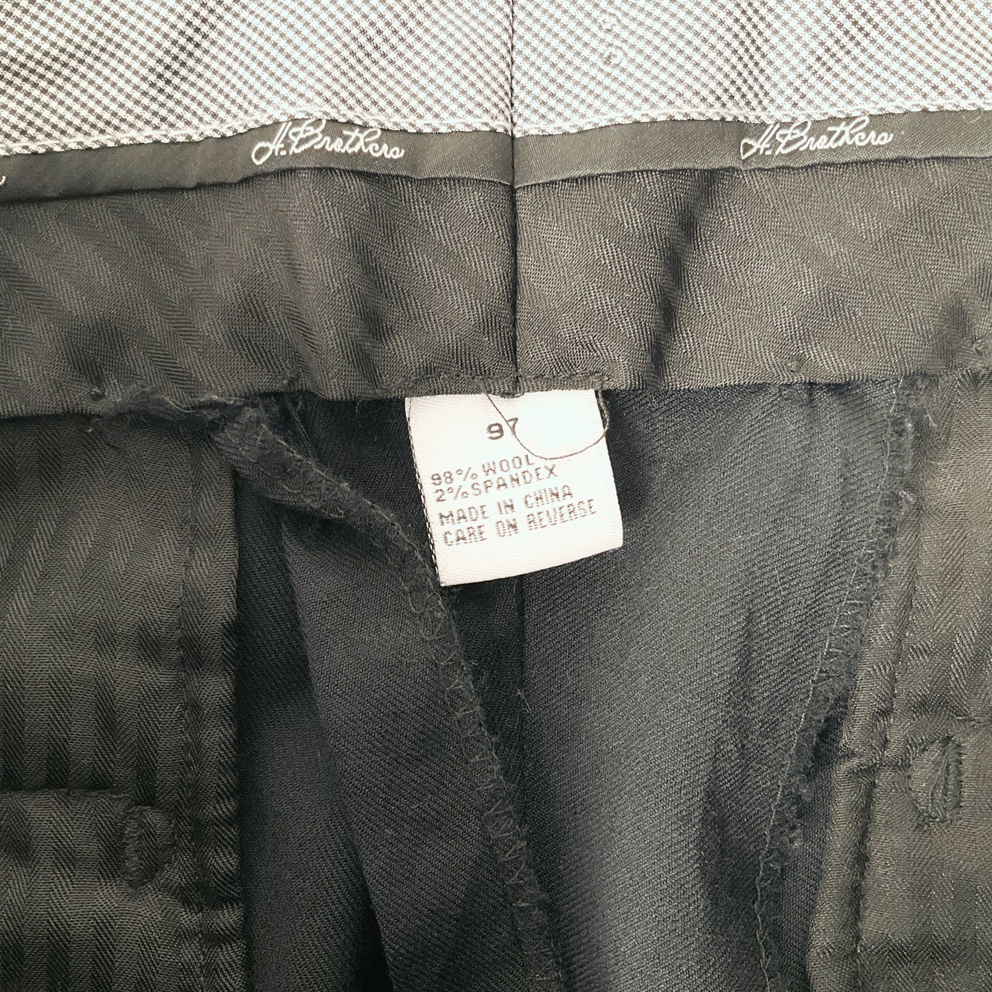 H.Brothers - Skinny Stretch Suit Blaser and Pants Set with navy lining