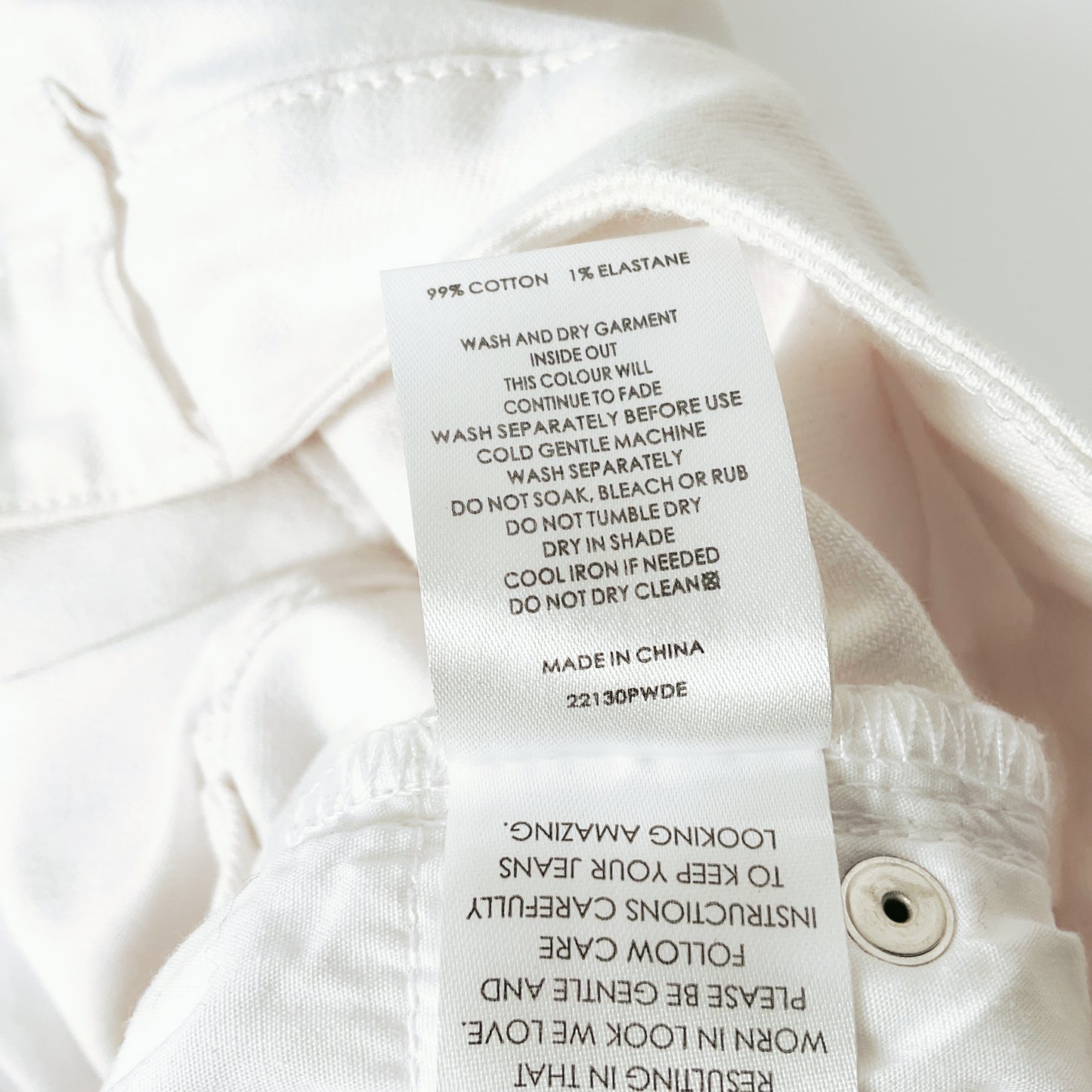 DECJUBA - D-Luxe Boyfriend Jean in White