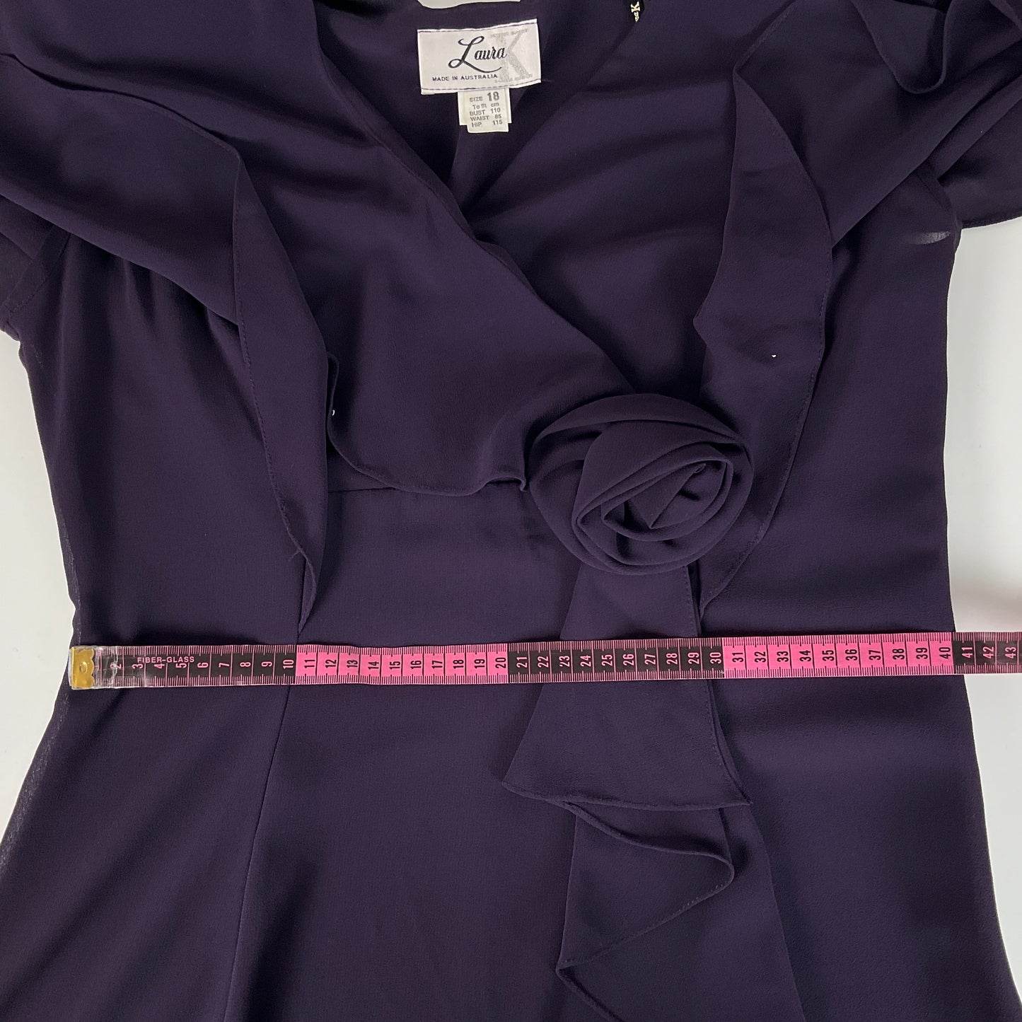 Laura Kay - Vintage Purple Mauve Dress