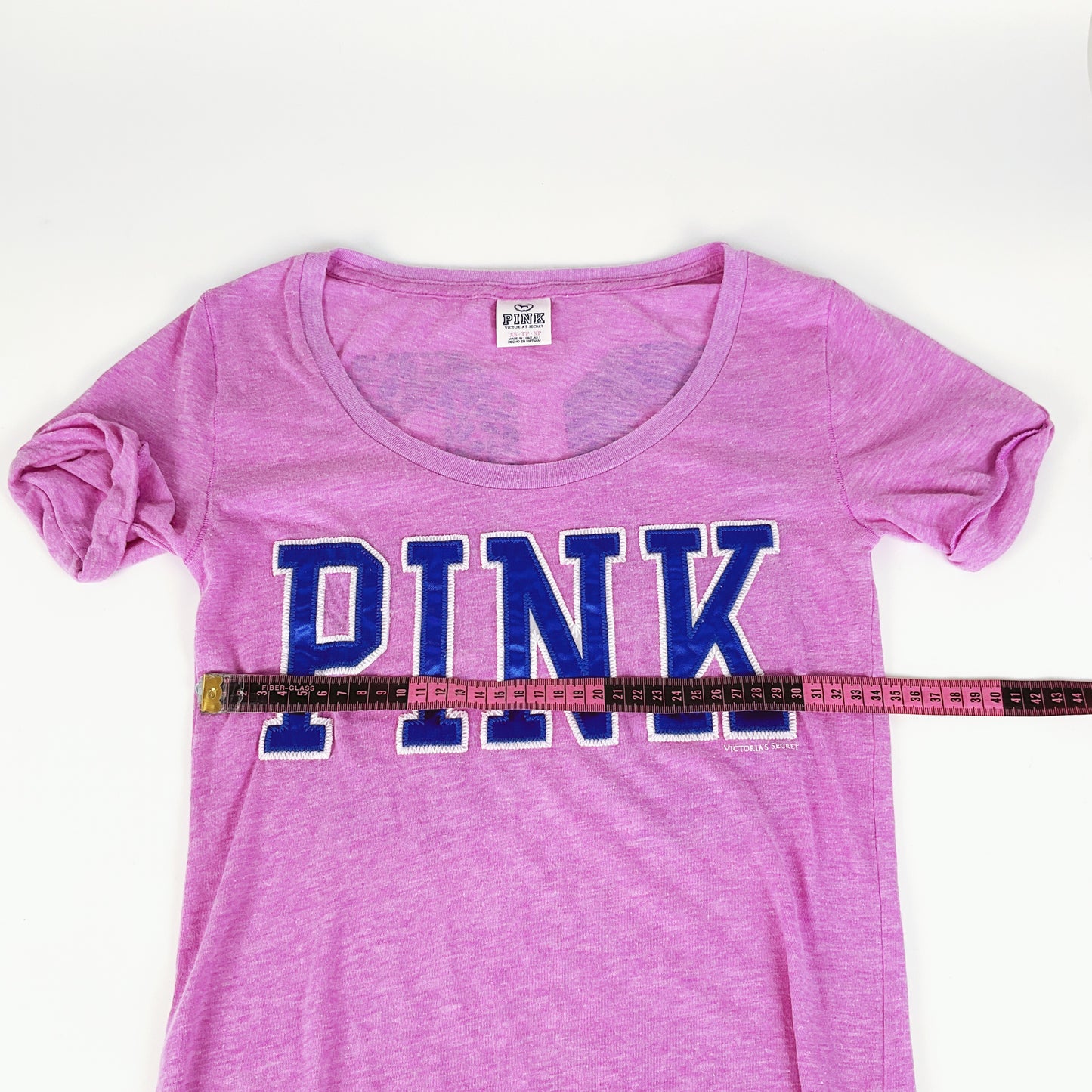 Victoria’s Secret PINK -Magenta Pink-Neck Tee