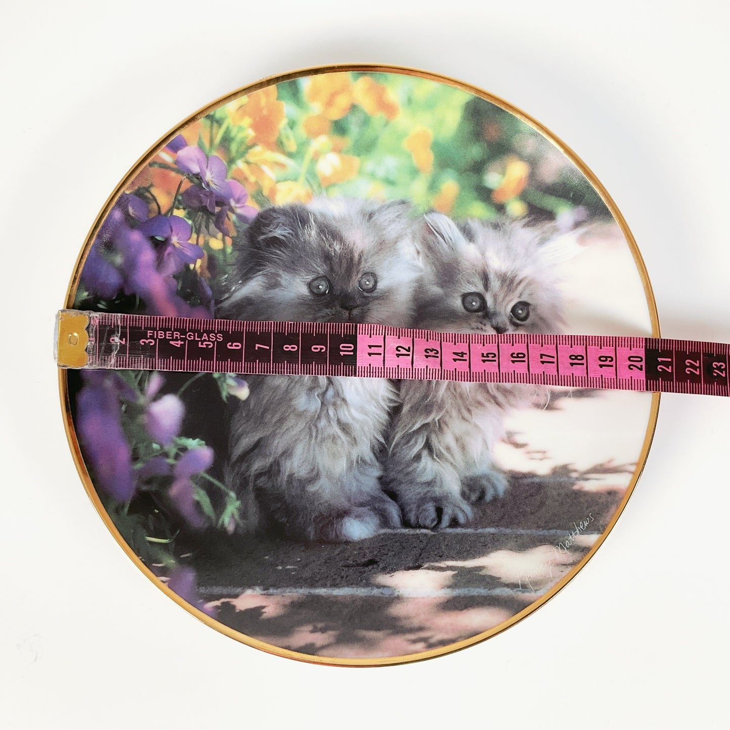 Franklin Mint - "Sitting Pretty" by Nancy Matthews Decorative Plate