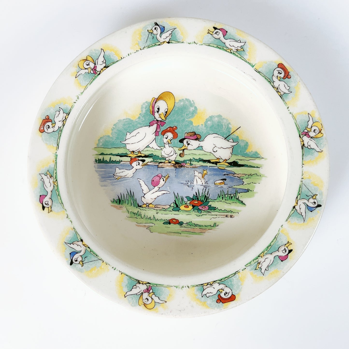 Wade Quack Quack Vintage Baby Bowl
