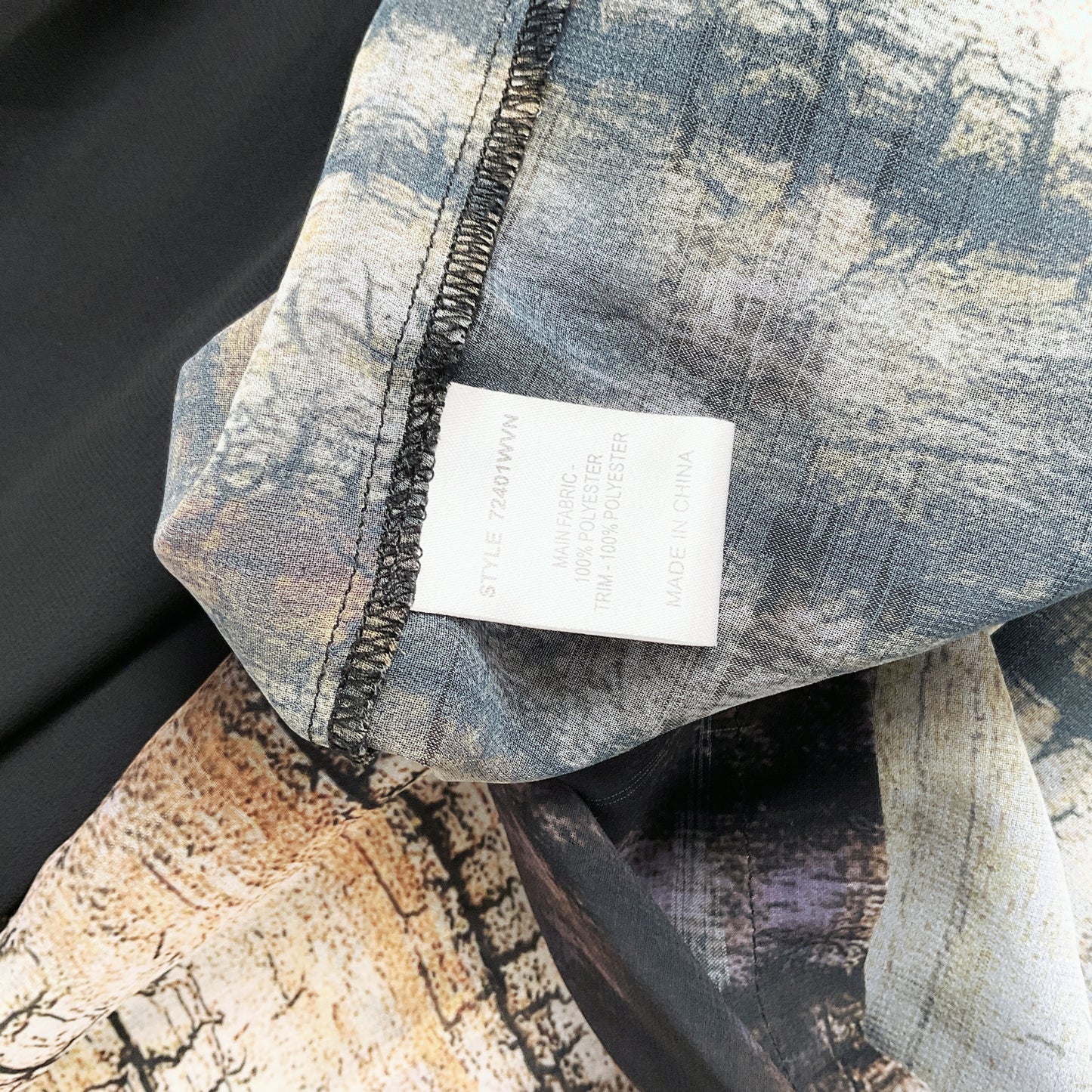 Storm - Sheer Longline Button-Down Shirt