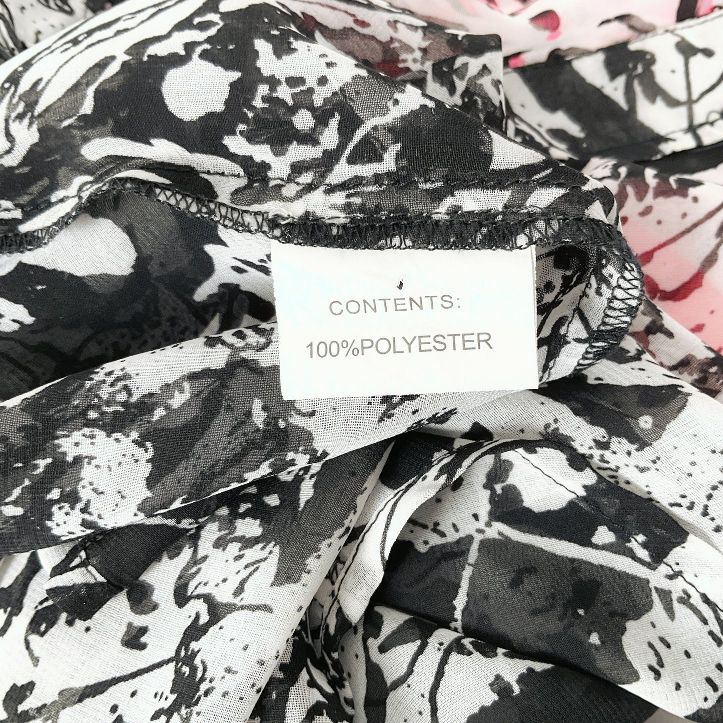 ZAFINA - Sheer Mini Dress With Patterns