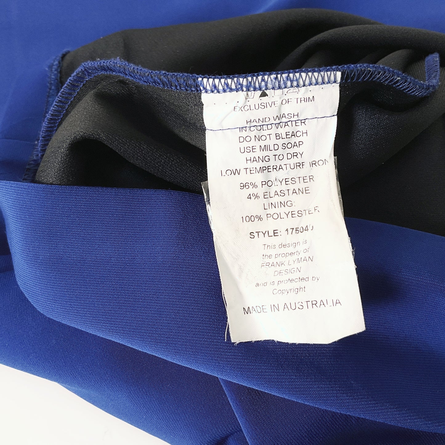 Frank Lyman - Royal Blue Dress