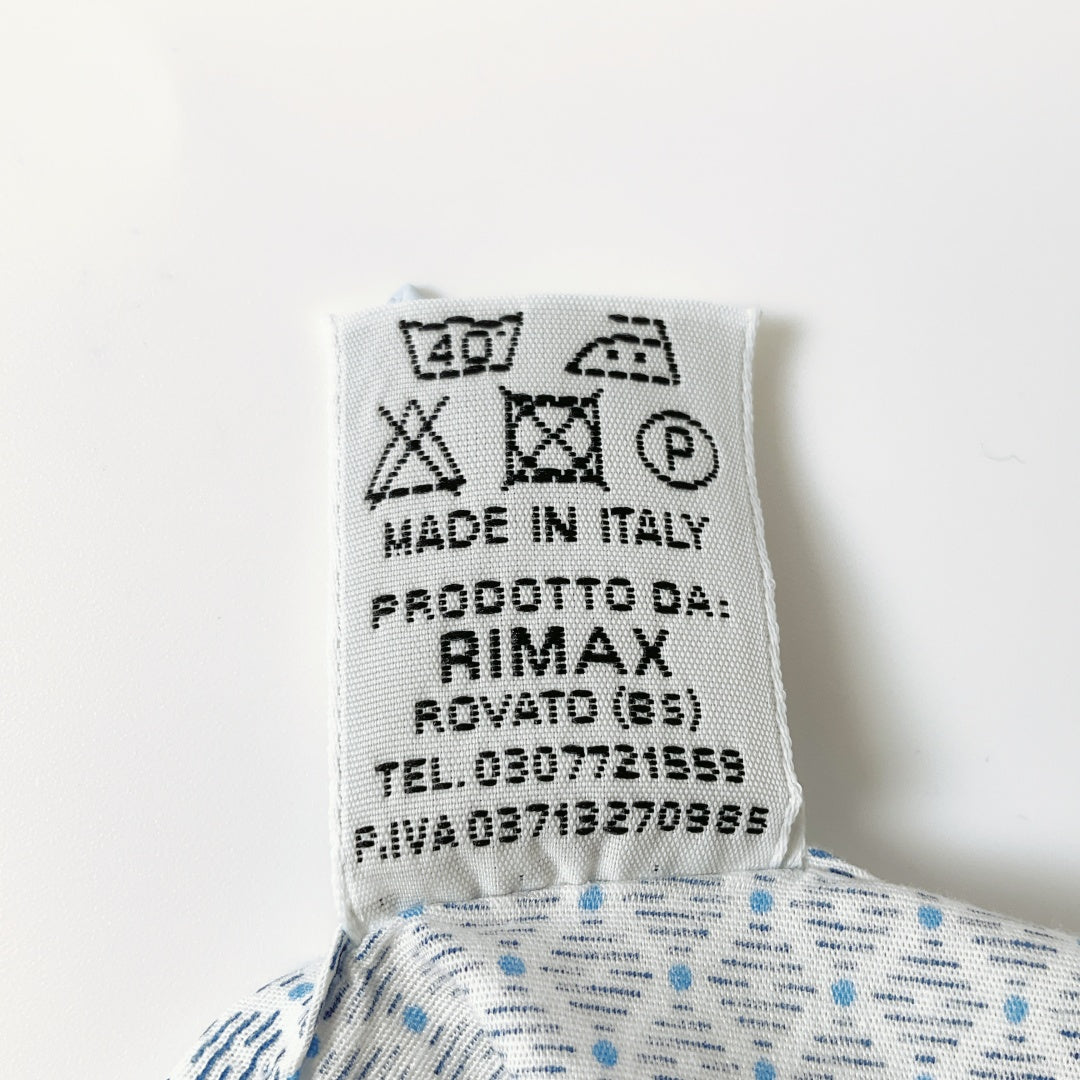Via Verona - Printed Cotton Short Sleeve Shirt