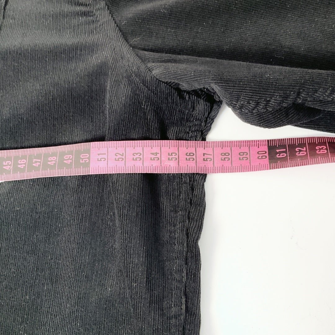 BARKERS - Black Corduroy Tailored Shirt
