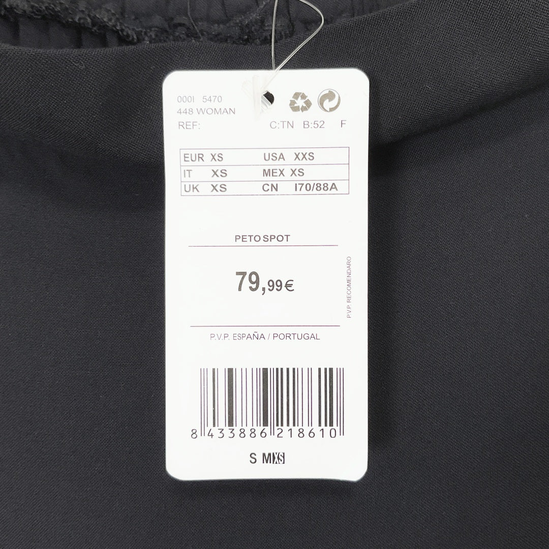 MANGO - Casual Wear Black Off-Shoulder Top