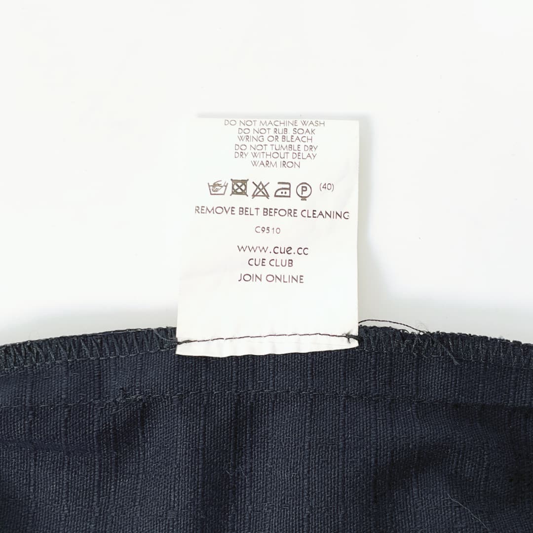 CUE - Denim Belted Midi Dress