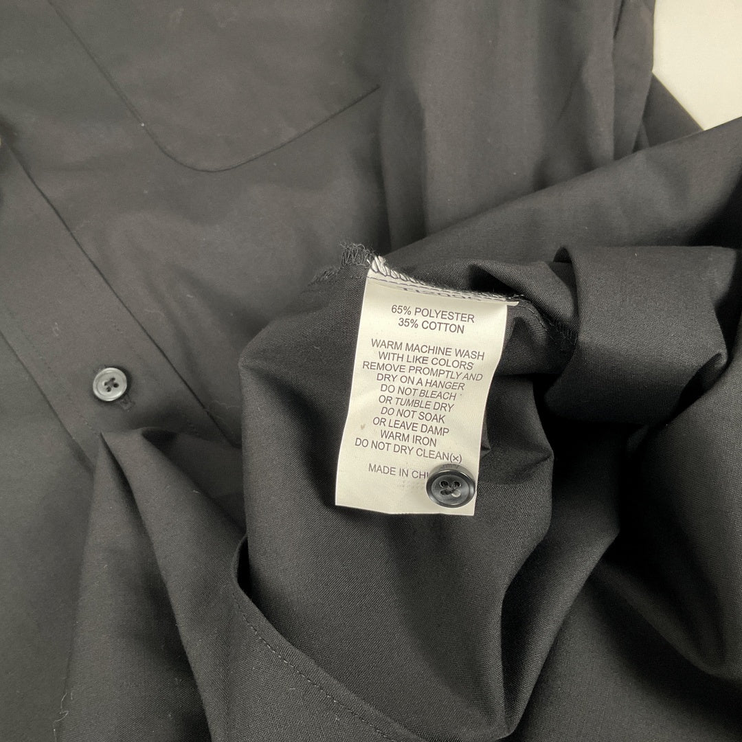 AP Business-Classic Black Long-Sleeve Shirt