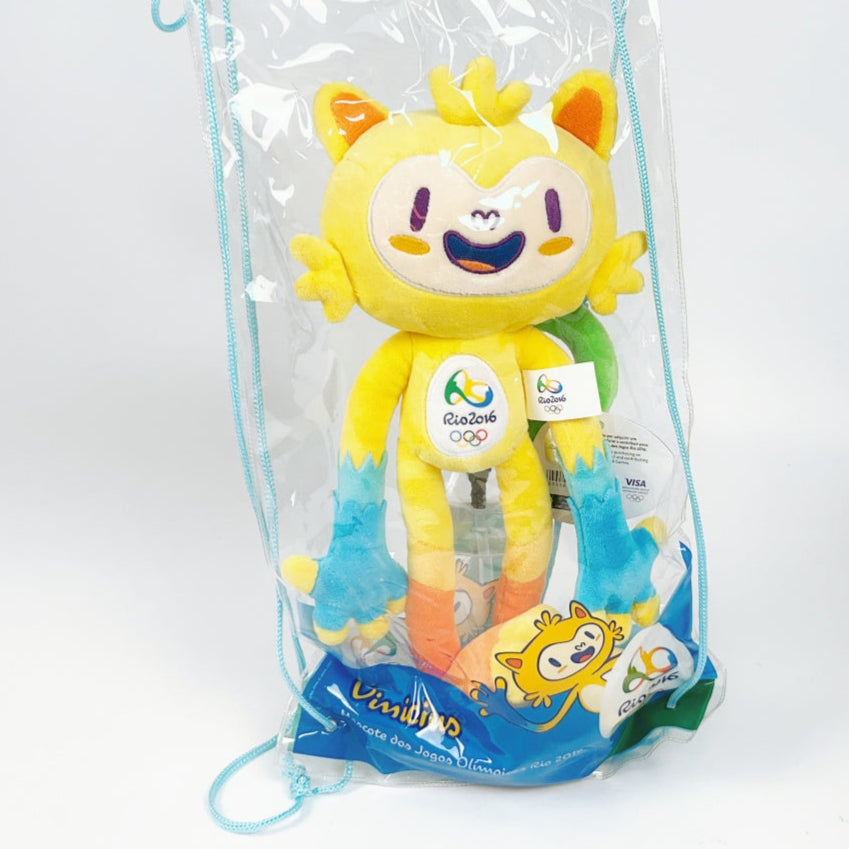 RIO 2016 Olympic Mascot VINICIUS Plush Soft Toy