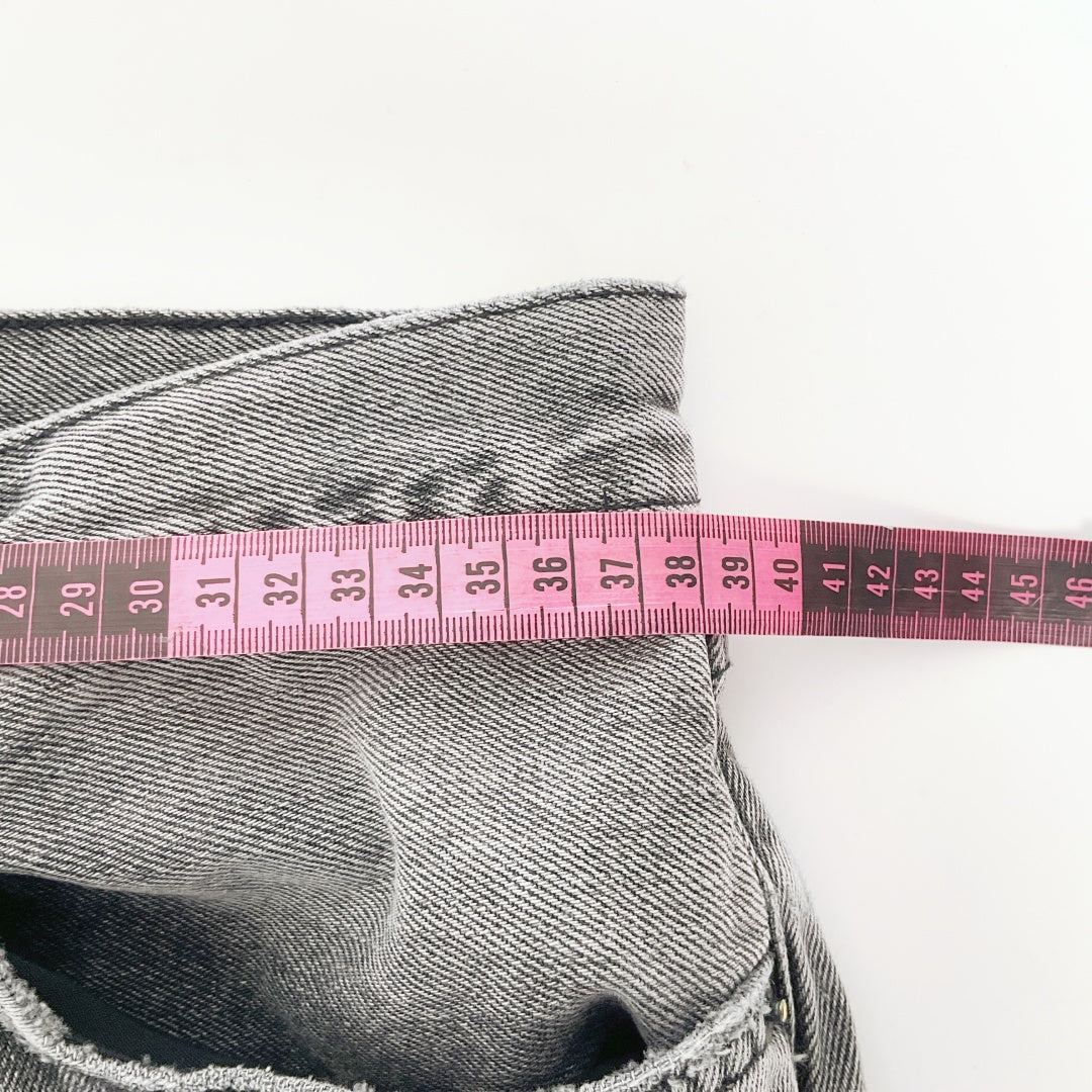 ZARA - Women's Straight Jeans in Grey