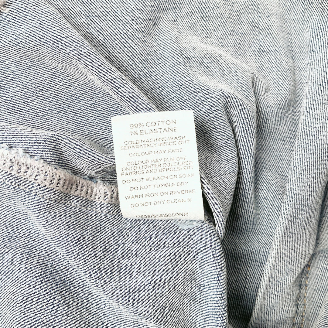 Glassons - Low Rise Denim Mini Skirt