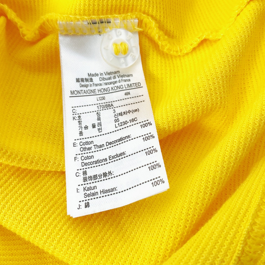 Lacoste - Sport Bright Yellow Cotton Polo