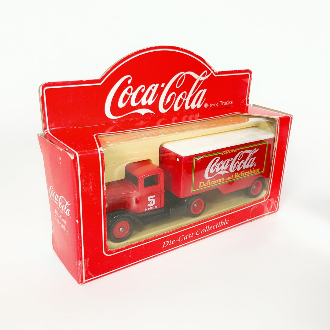 Coca-Cola Die-Cast Truck – Red Delivery Van (#5)