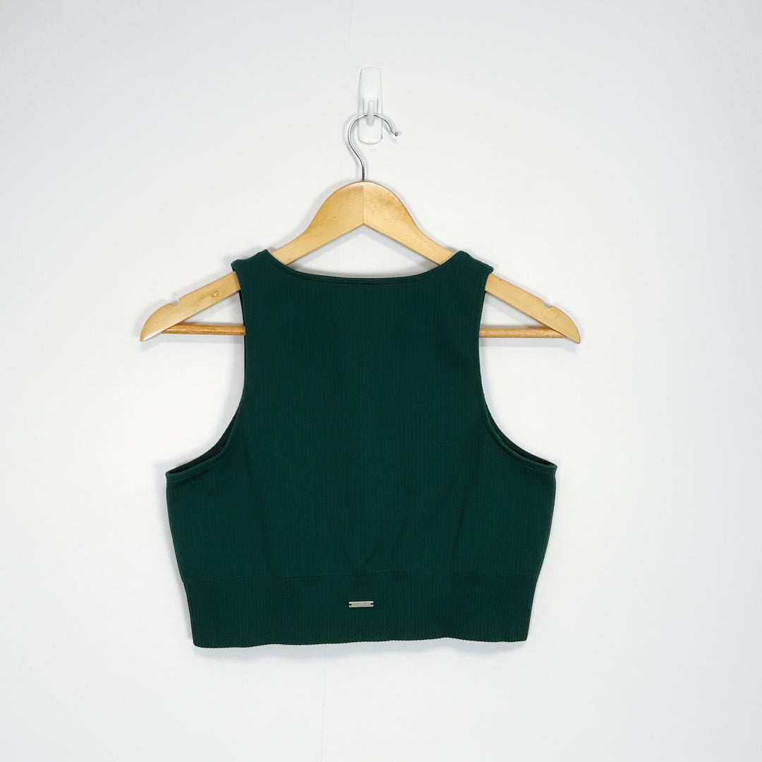 AIM’N Green Cropped Activewear Top