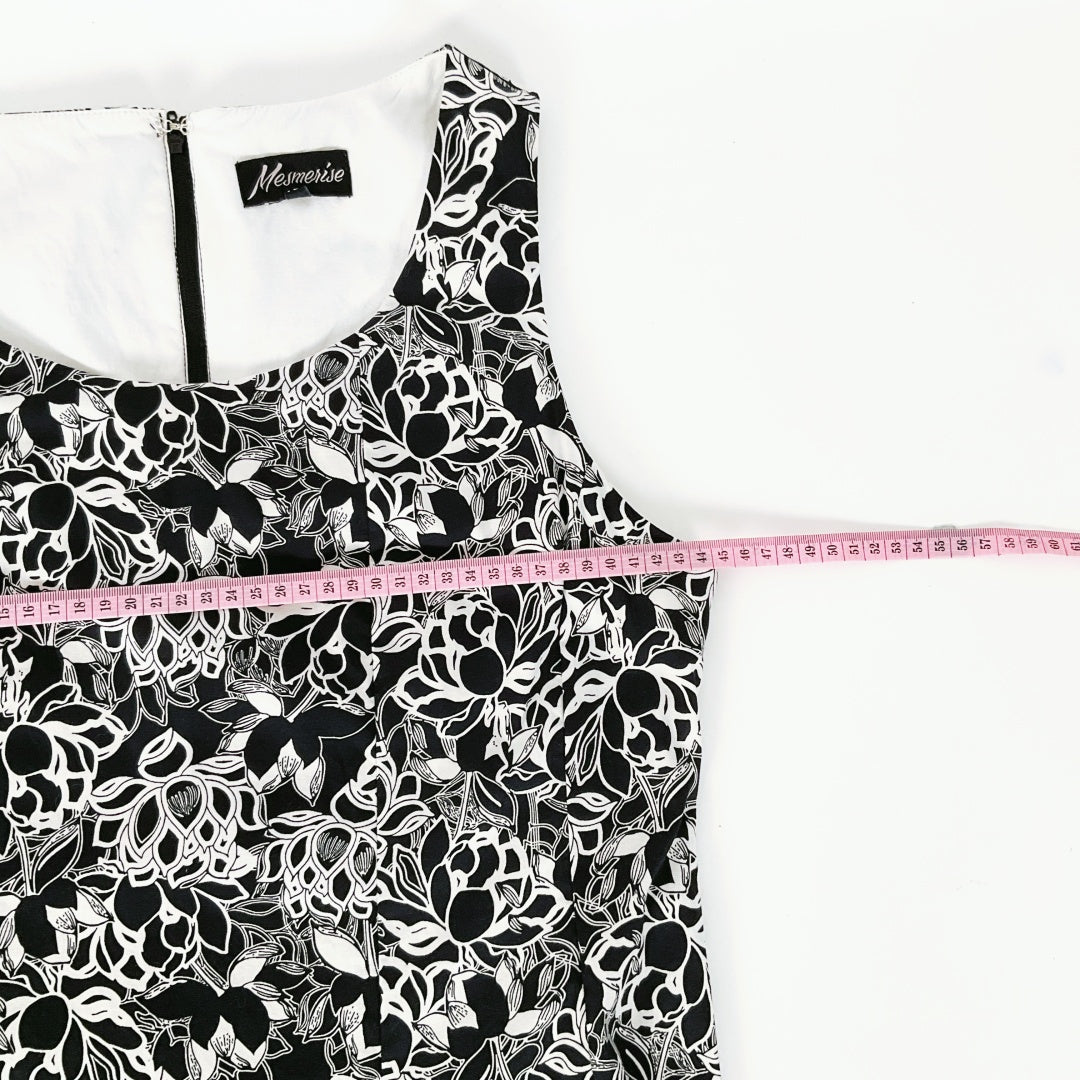 Mesmerise - Black & White Dress