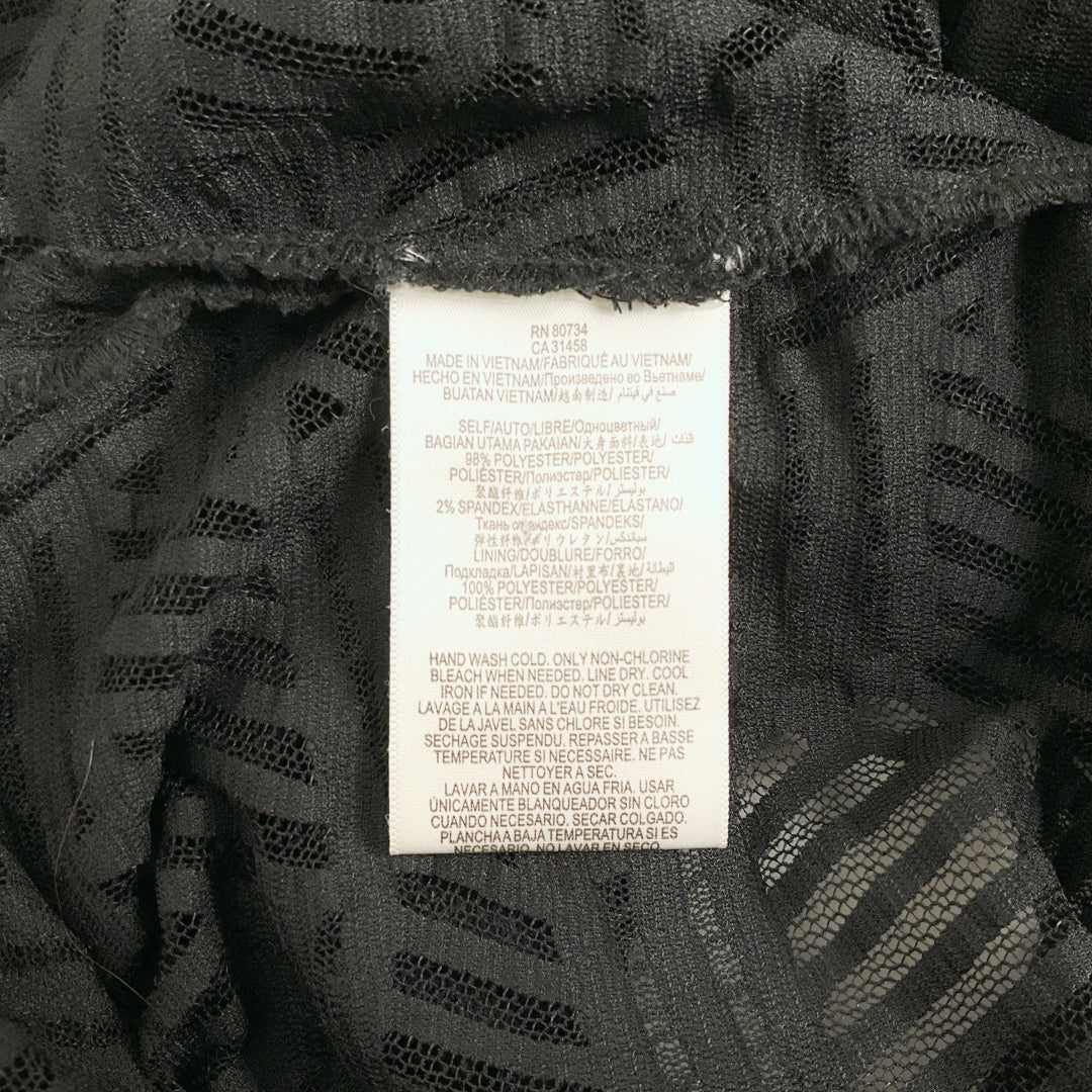BCBG Generation - Sheer Black Bodycon dress