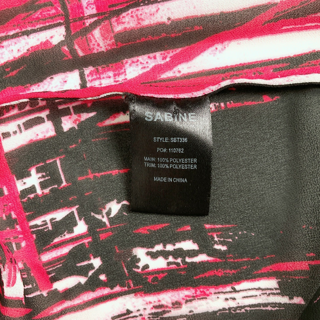 Sabine - Sheer Cowl Back Top