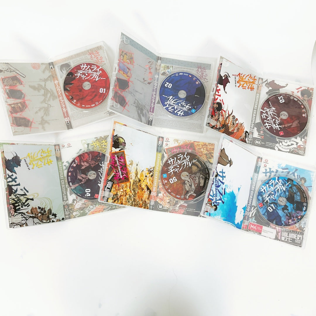 Samurai Champloo - DVD Box Set (Japanese Dubbed with English Subtitles)