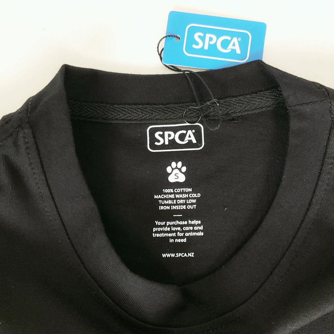 SPCA – T-Shirt – I Love Cats – Black