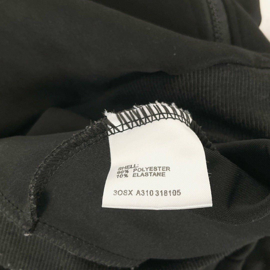 MIRROU Black Cropped Zip Jacket