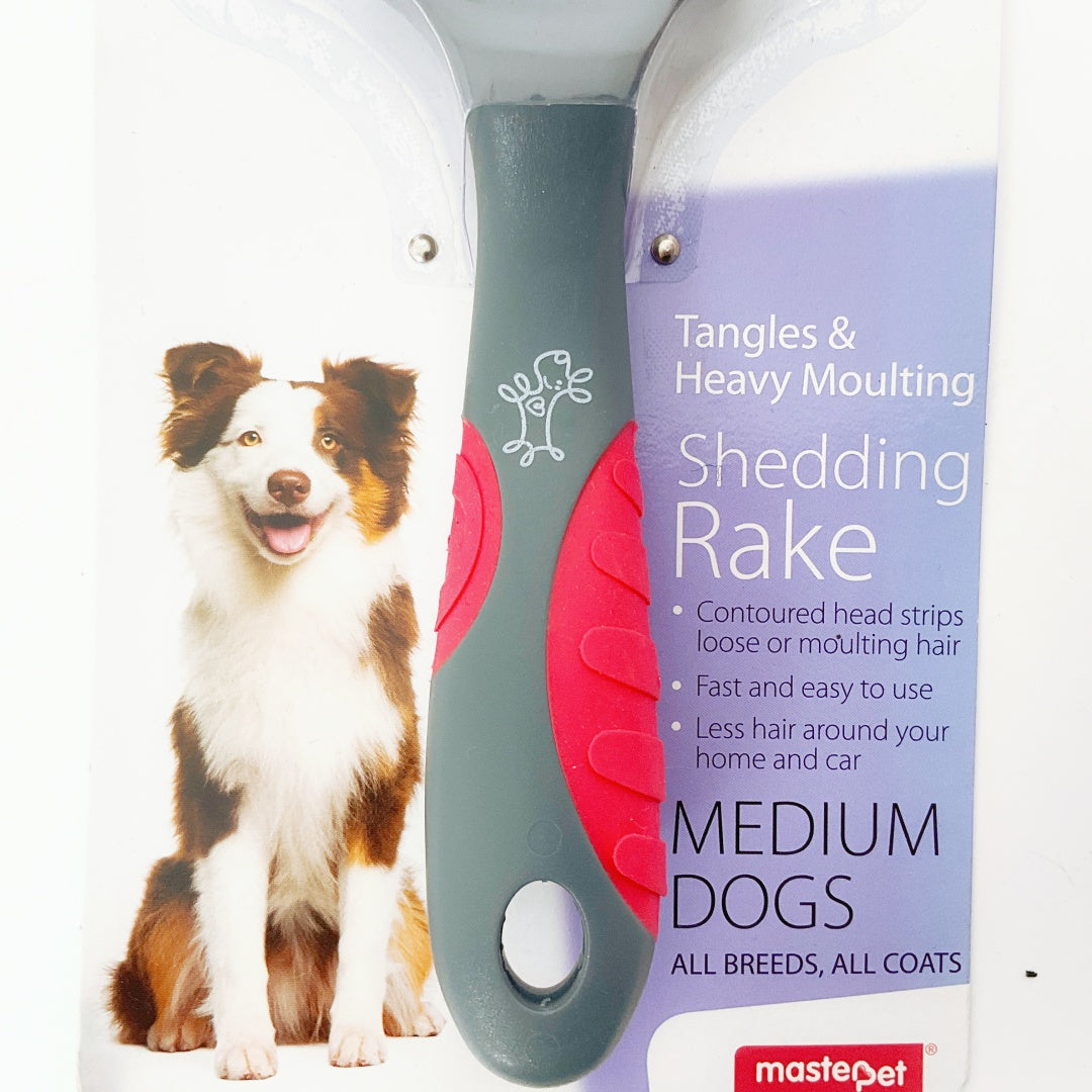 Shear Magic Shedding Rake for Medium Dogs – Deshedding & De-matting Tool