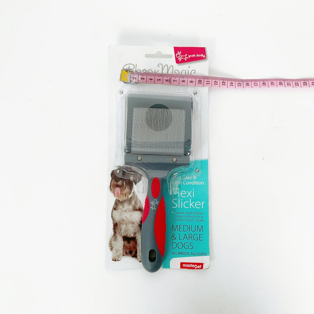 Shear Magic Flexi Slicker Brush for Medium & Large Dogs – Flexible Grooming Brush