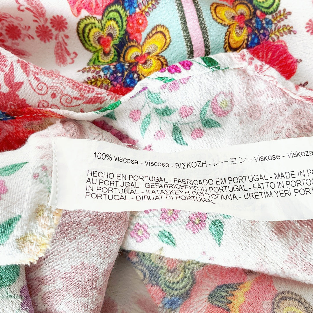 ZARA - Floral Printed Slip Dress