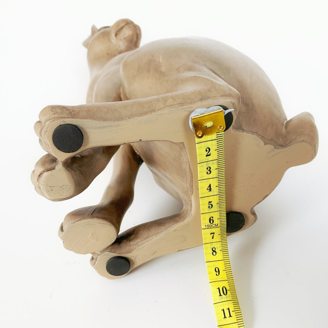 Decorative Brown Rabbit Figure