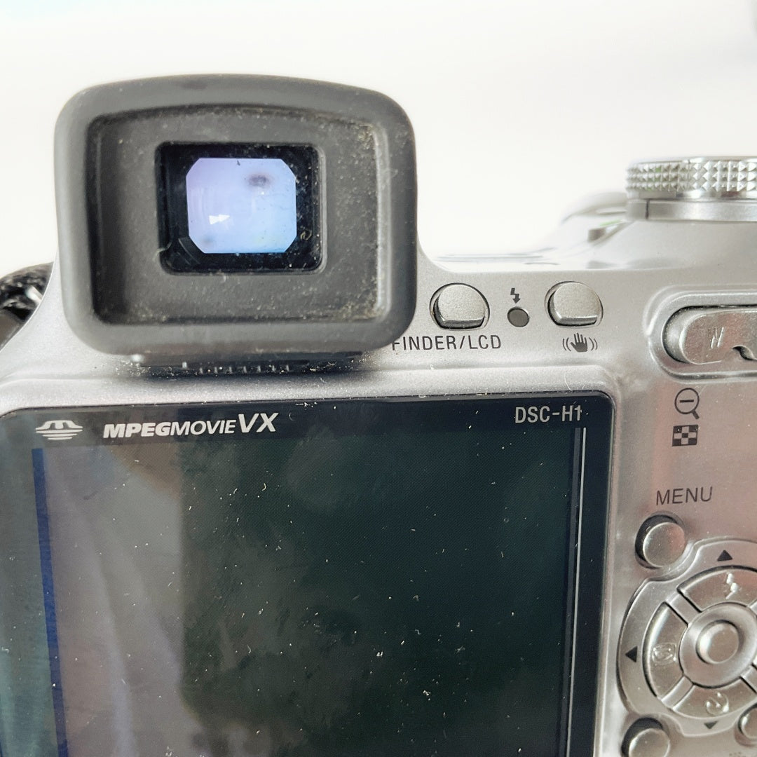 Sony DSC-H1 5.1MP Digital Camera – 12x Zoom, Image Stabilisation