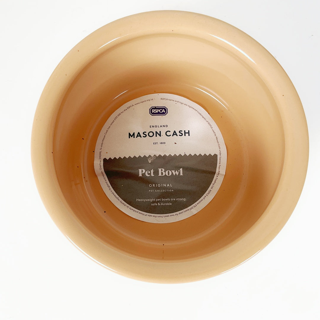 Mason Cash Pet Bowl – Cream – 15cm