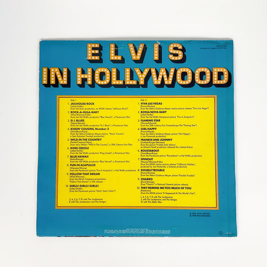 LP Vinyl Record - Elvis in Hollywood