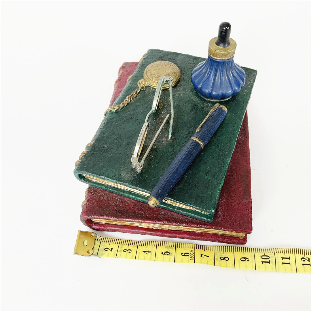 Russ Berrie Handmade Book & Spectacles Ornament