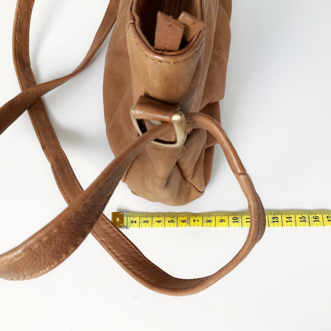 Strandbags - Tan Leather Mini Bag