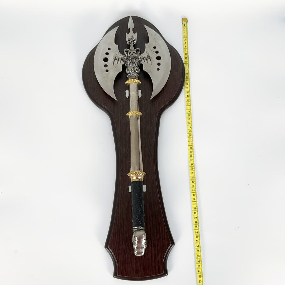 Decorative Fantasy Battle Axe with Box