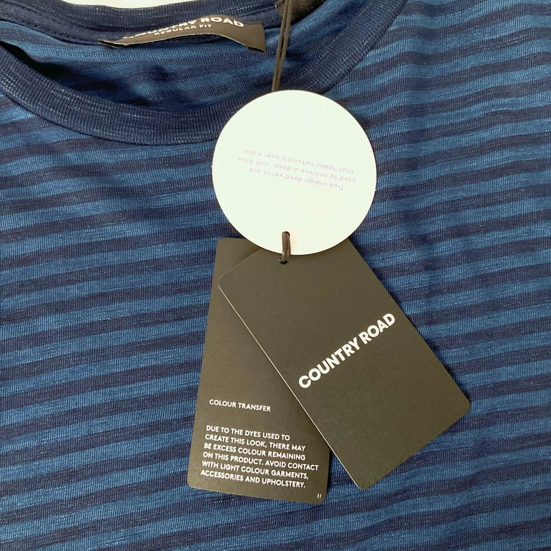 Country Road - Indigo Stripe Tee